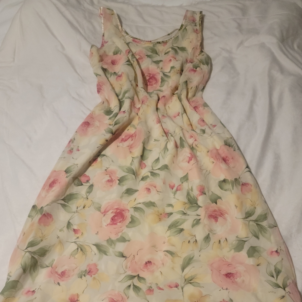 Vintage Floral Dress